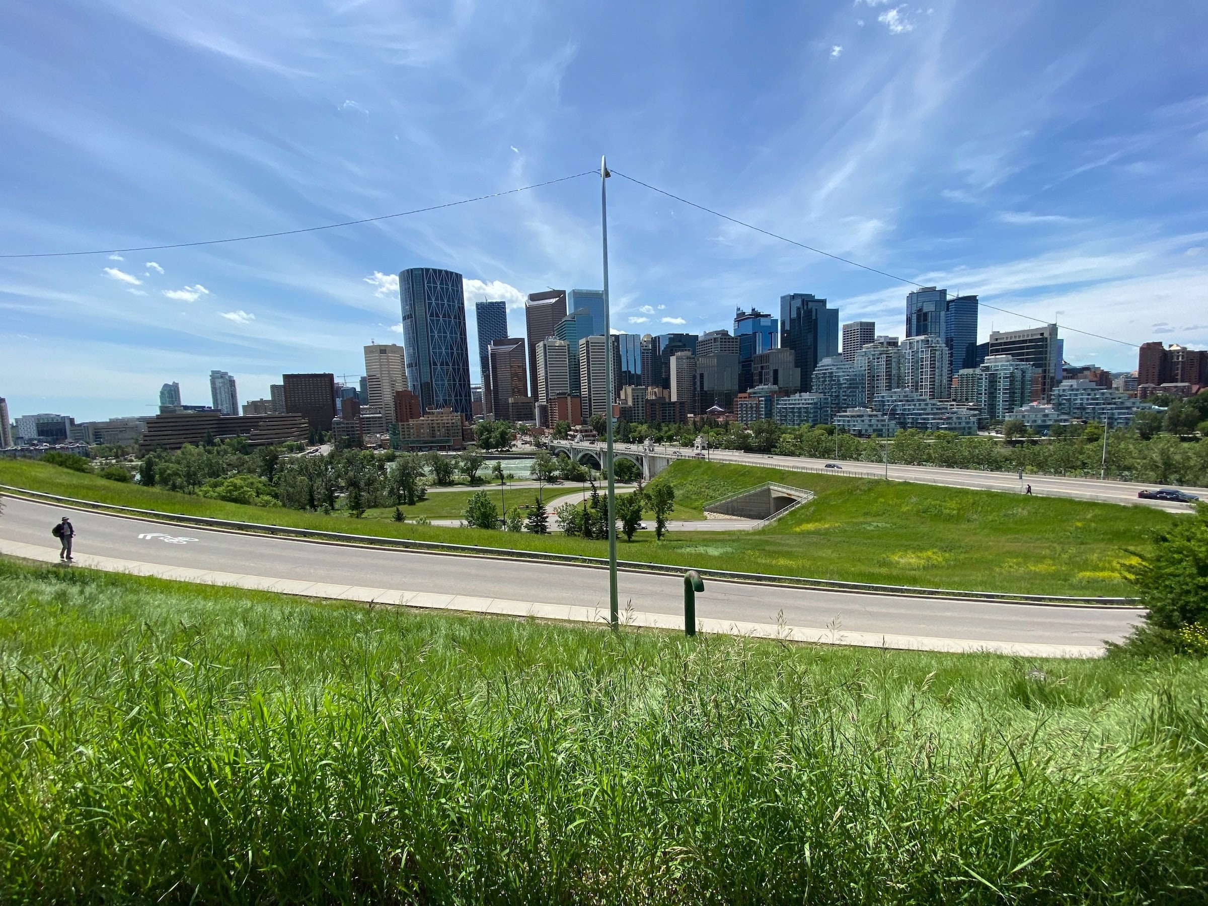 Canada calgary city view park