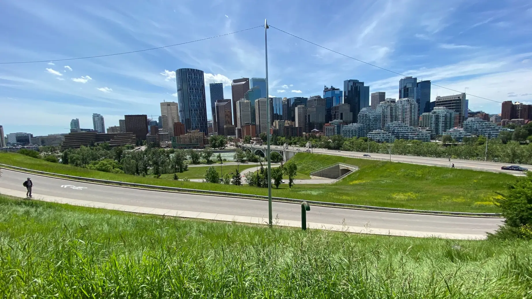 Canada calgary city view park