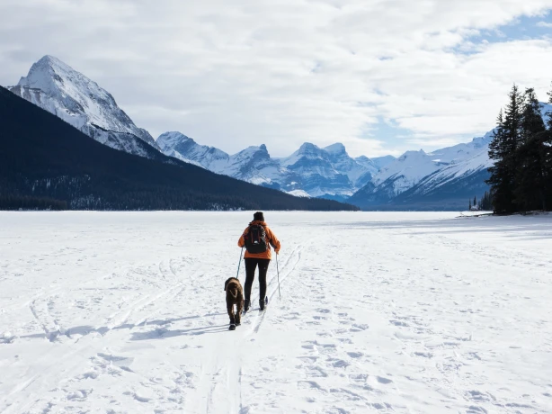 Canada jasper national park skiing