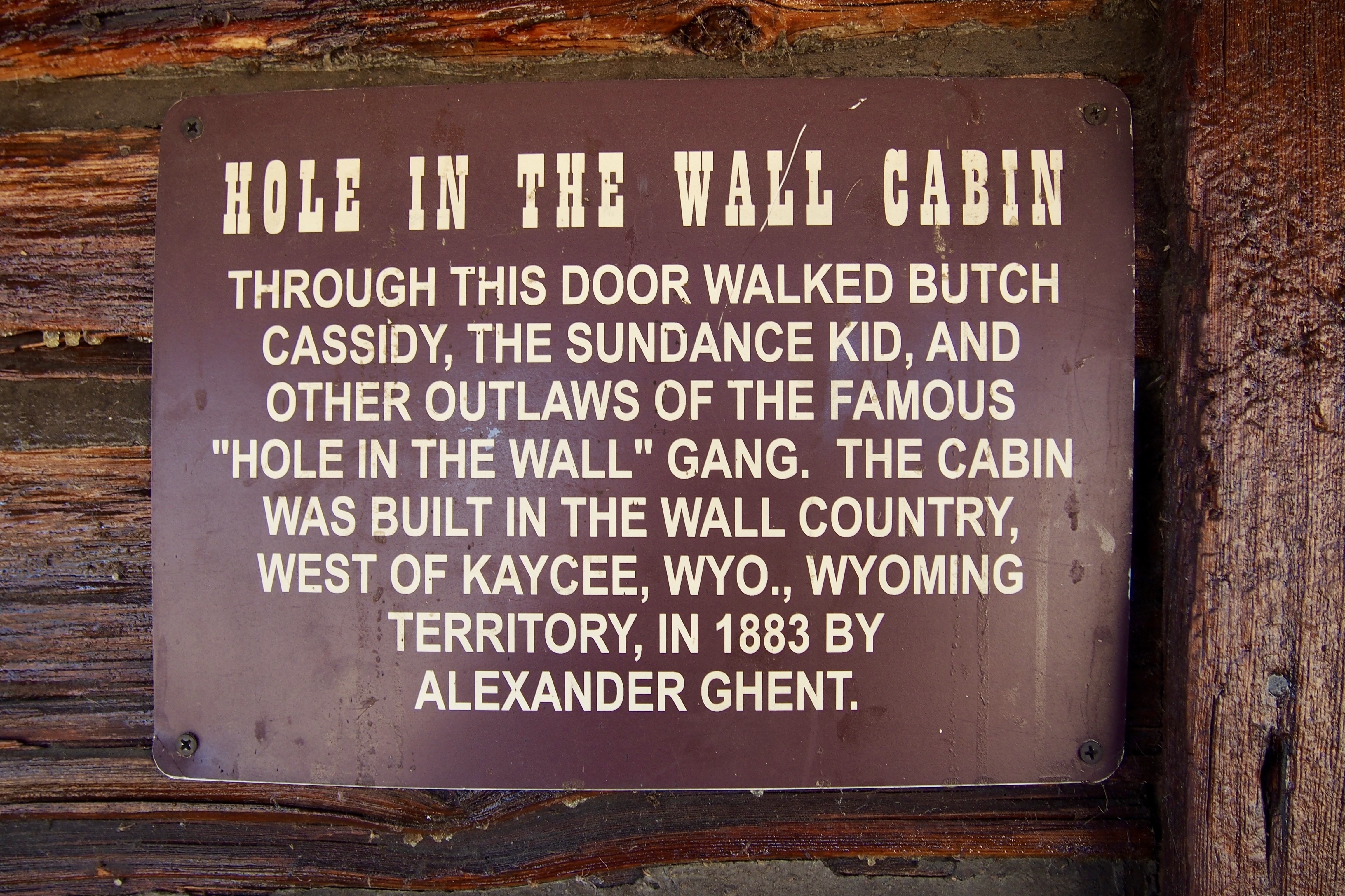 Elizabeth & John Bezzant butch cassidy