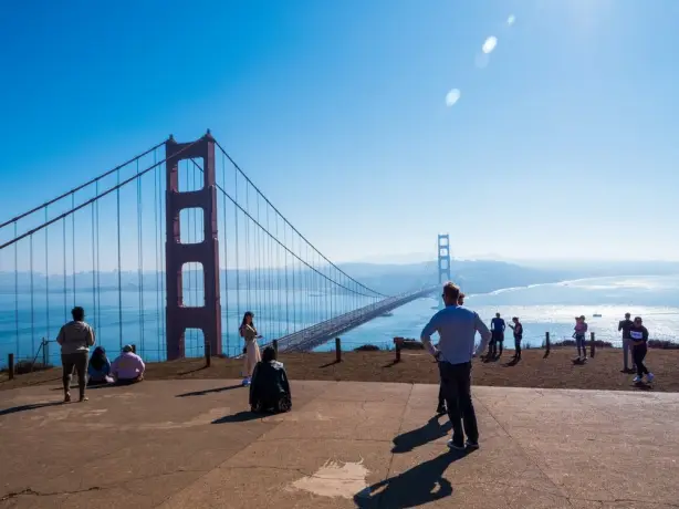 USA Kalifornien San Francisco Golden Gate Bridge