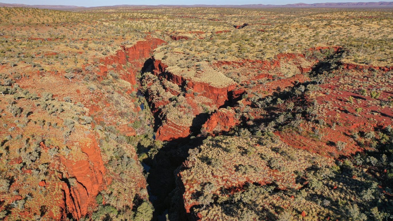 Aus northwest karijini national park