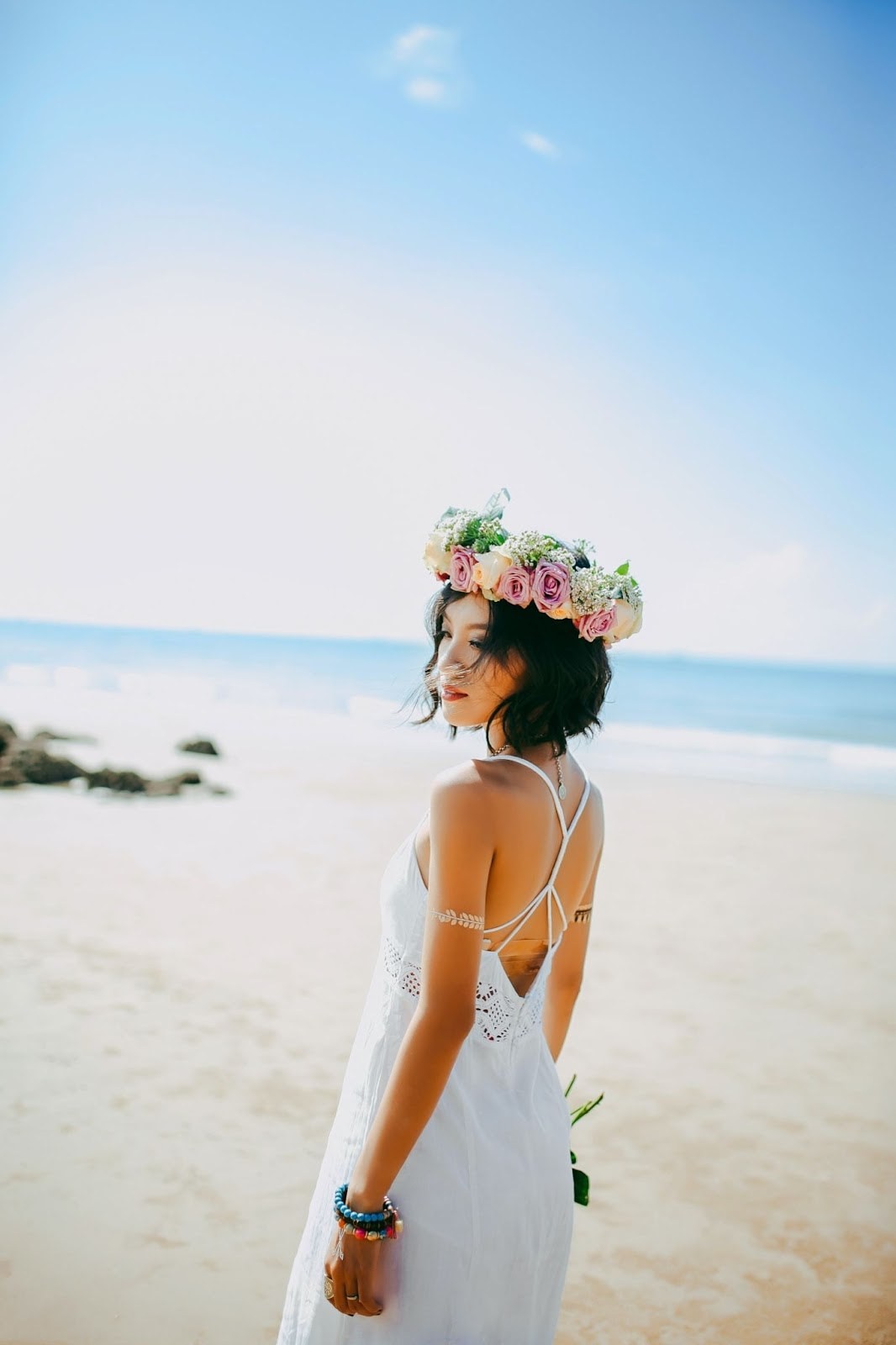 Us wedding hawaii flowers beach unsplash