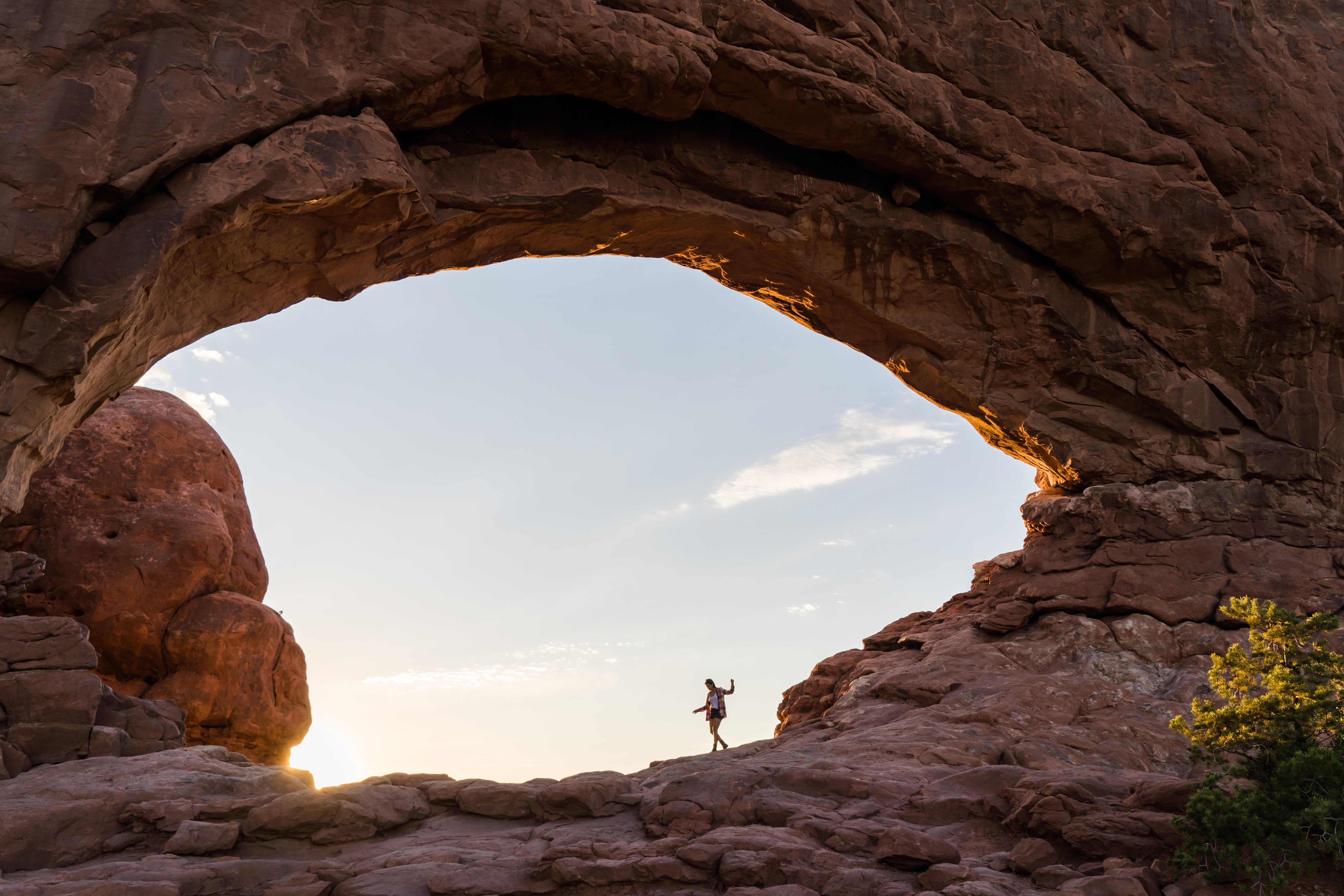 USA Arches Nationalpark Steinbogen