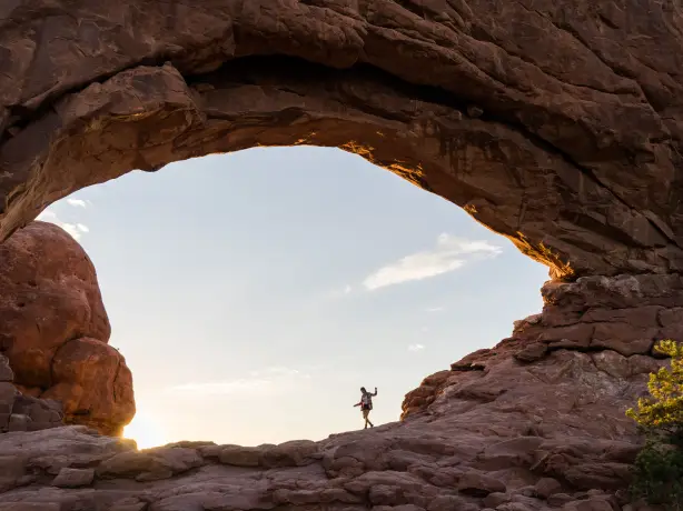 USA Arches Nationalpark Steinbogen