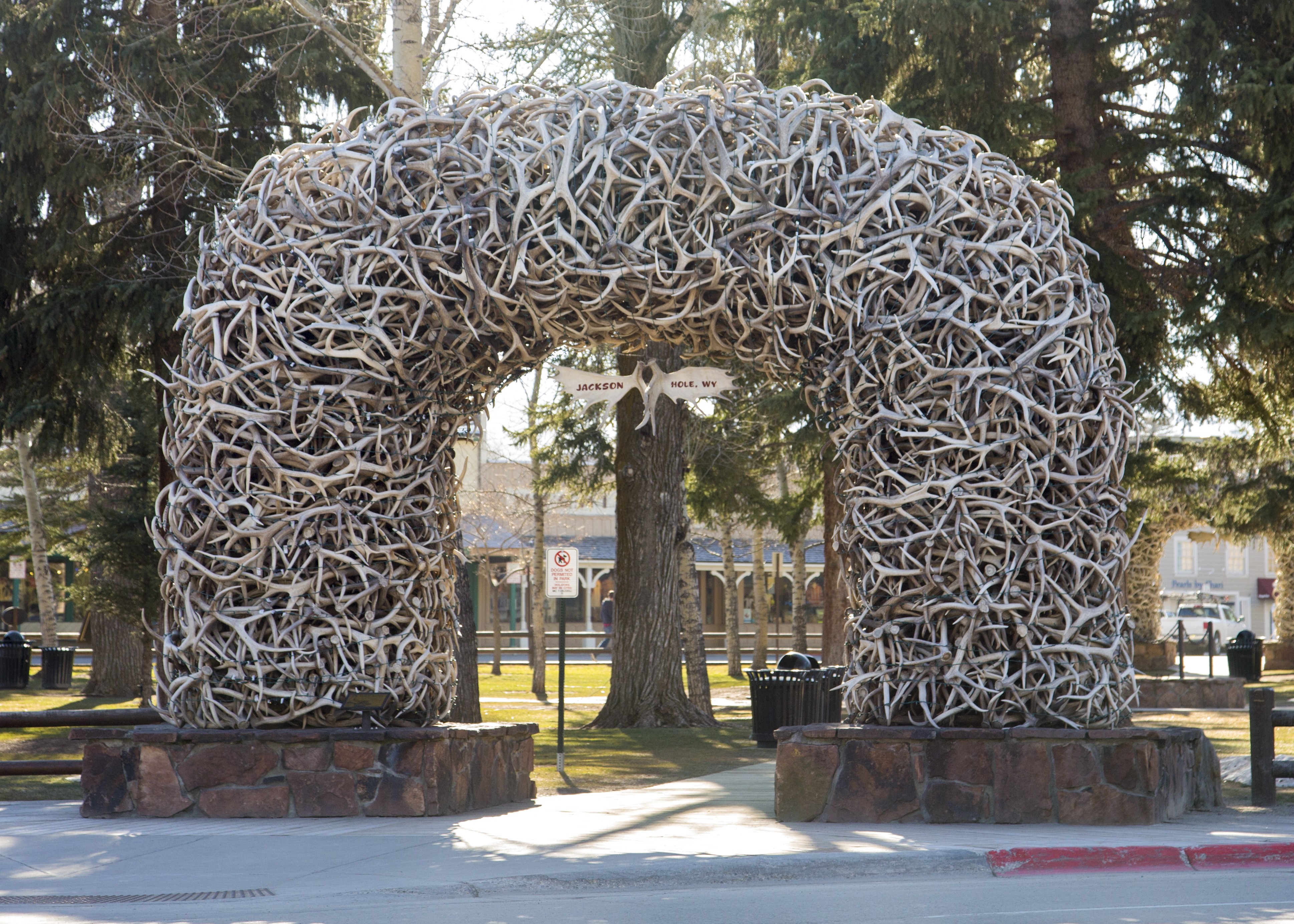 Jackson Hole antler arch CREDIT Wyoming Office of Tourism usage rights expire July 1 2025