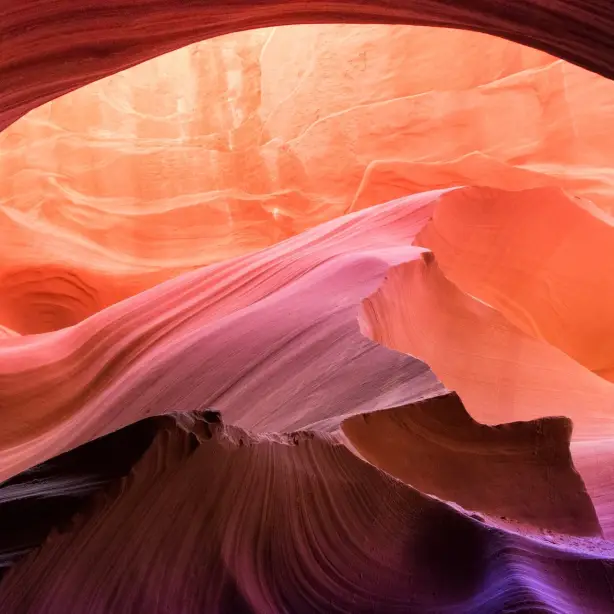 US Arizona Antelope Canyon rock pattern Yunqing leo unsplash