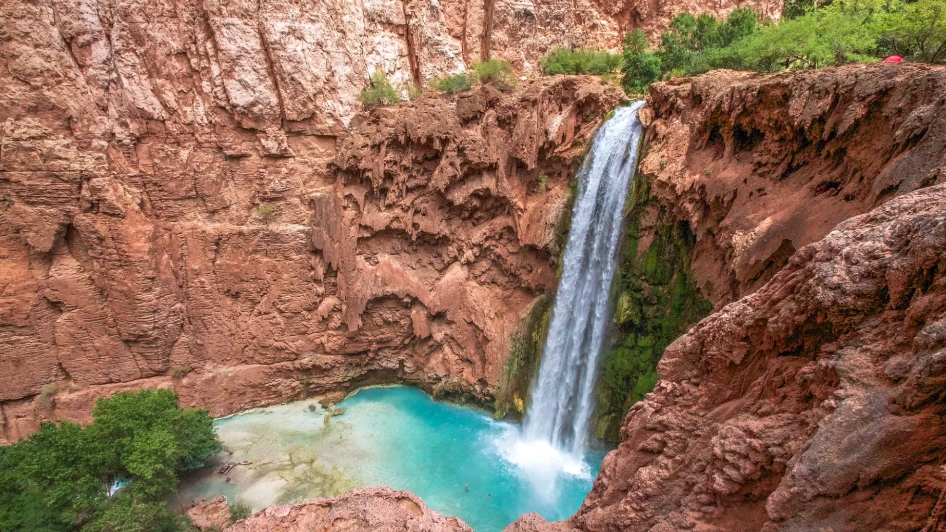 Waterfall in Grand Canyon National Park