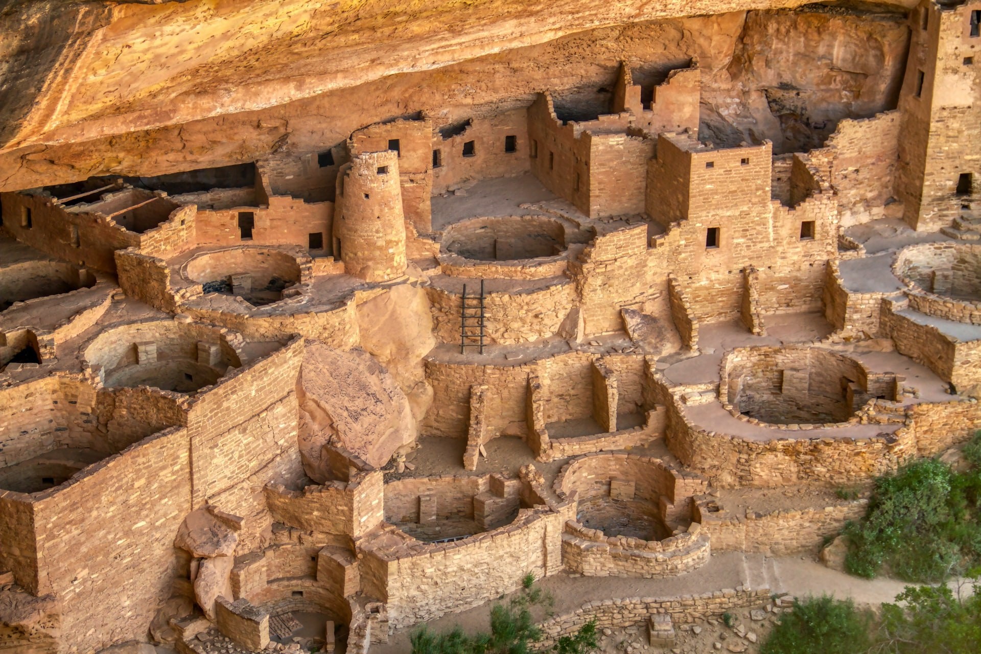 USA Colorado Mesa Verde Nationalpark Stadt