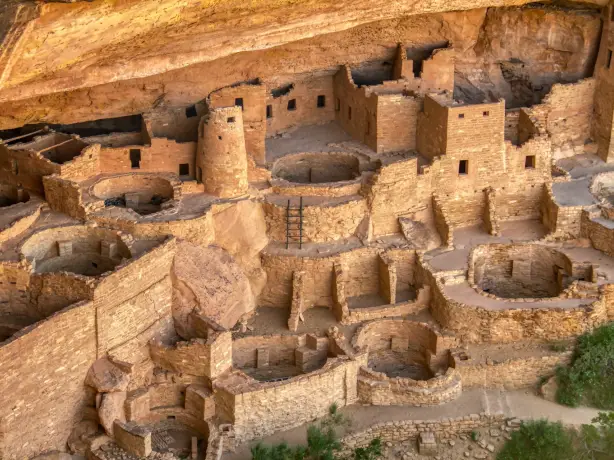 USA Colorado Mesa Verde Nationalpark Stadt