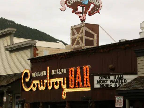 USA Wyoming Downtown Jackson