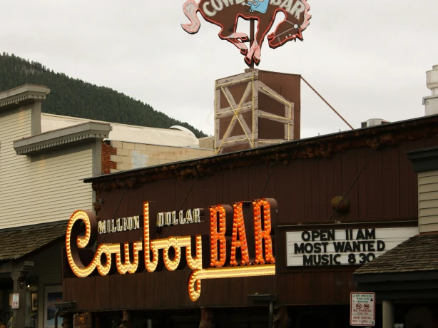USA Wyoming Downtown Jackson