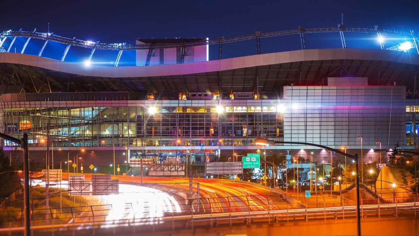 US Colorado Denver Mile High Stadium