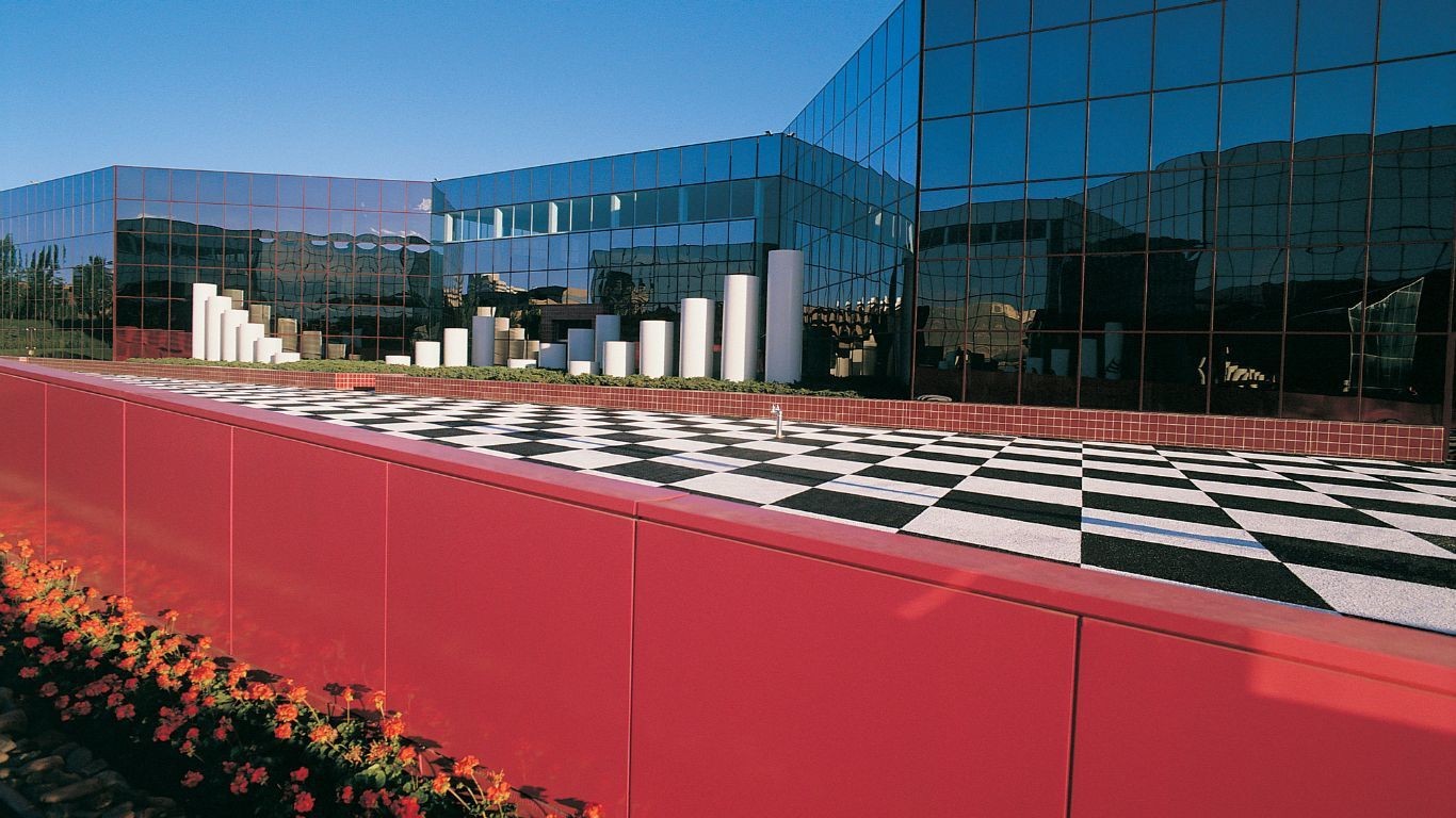 US Colorado Denver contemporary building