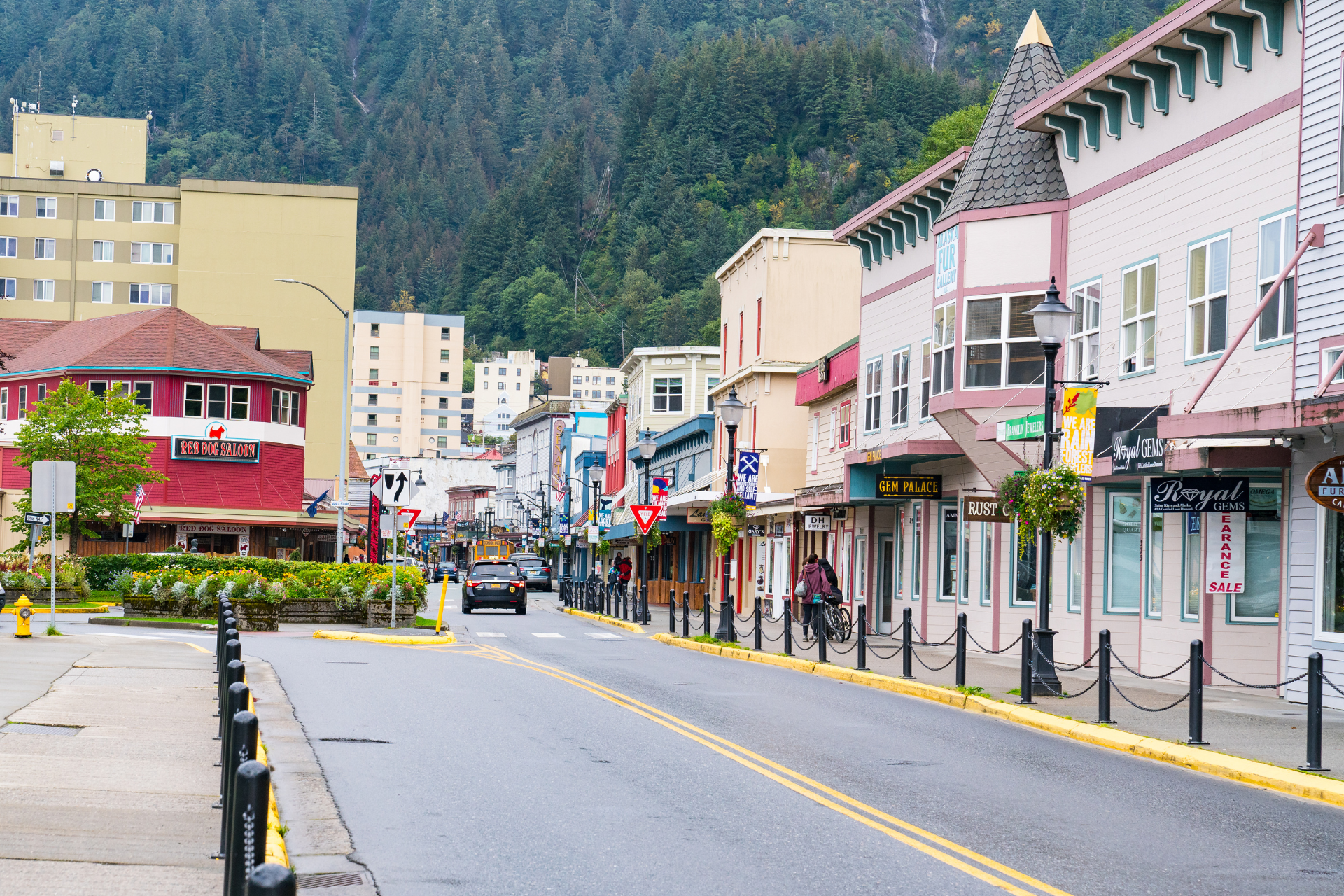 US Alaska Juneau downtown