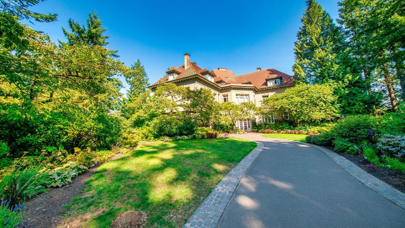 US Oregon Portland Pittock Mansion