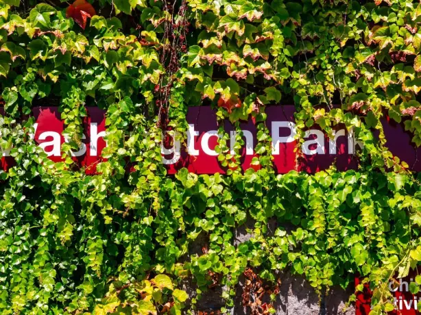 US Oregon Portland Washington Park sign
