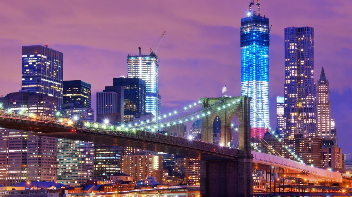 New York City Brooklyn Bridge