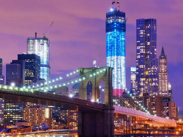 New York City Brooklyn Bridge