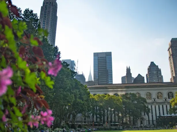 US New York City Bryant Park