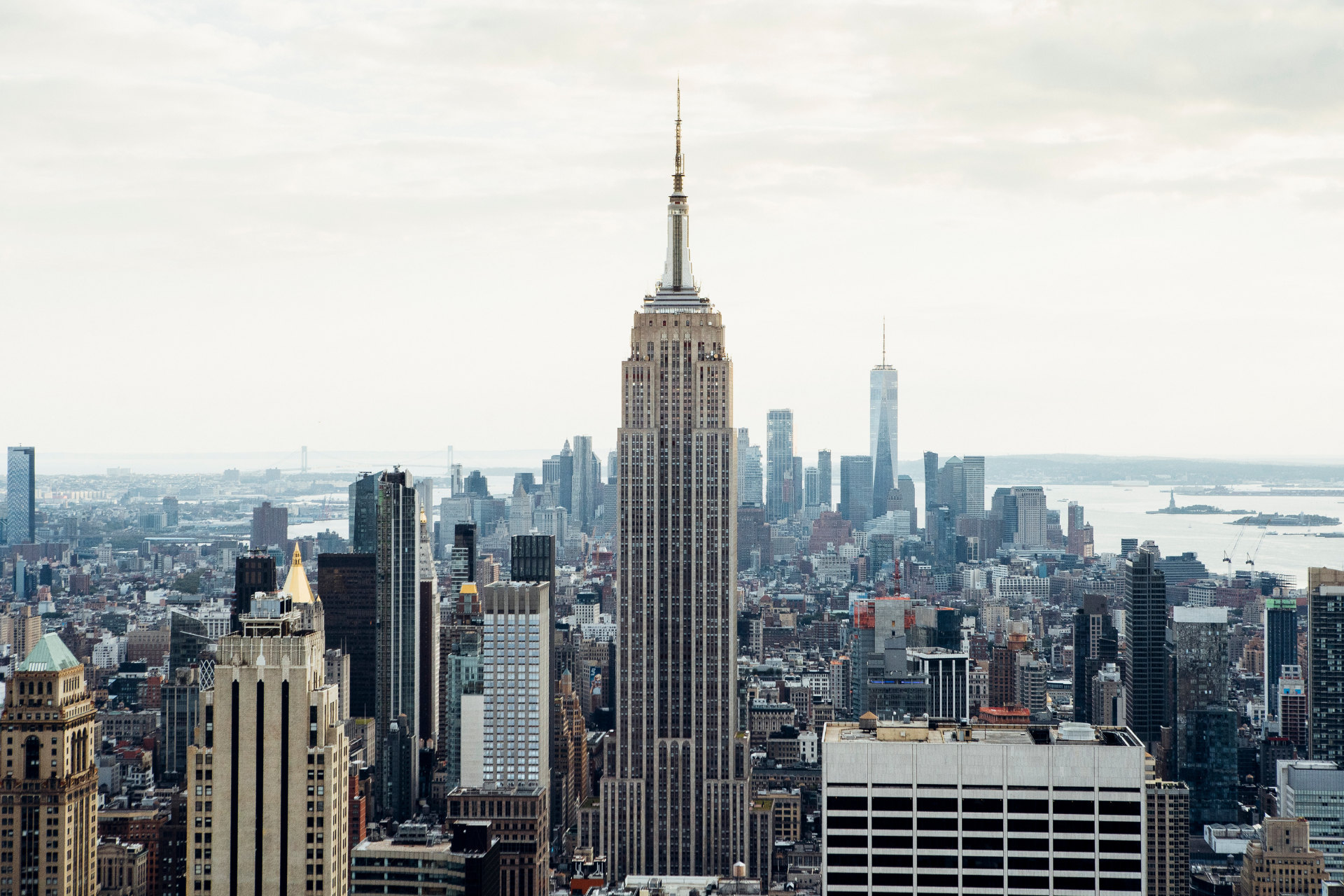 USA New York City empire state building