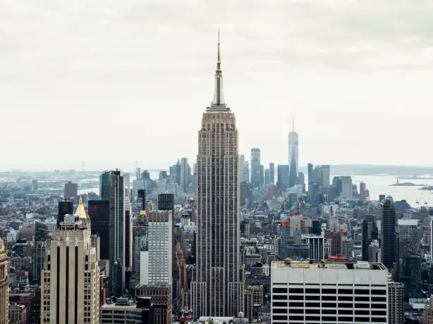 USA New York City empire state building
