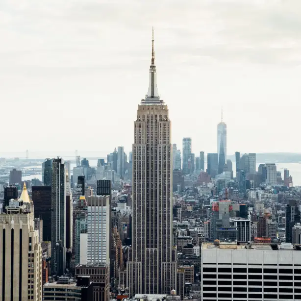 USA New York City empire state building
