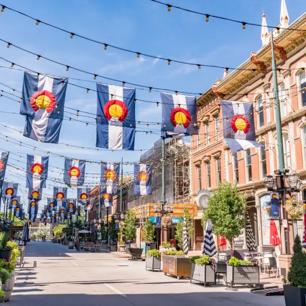 USA Colorado Denver Larimer Square