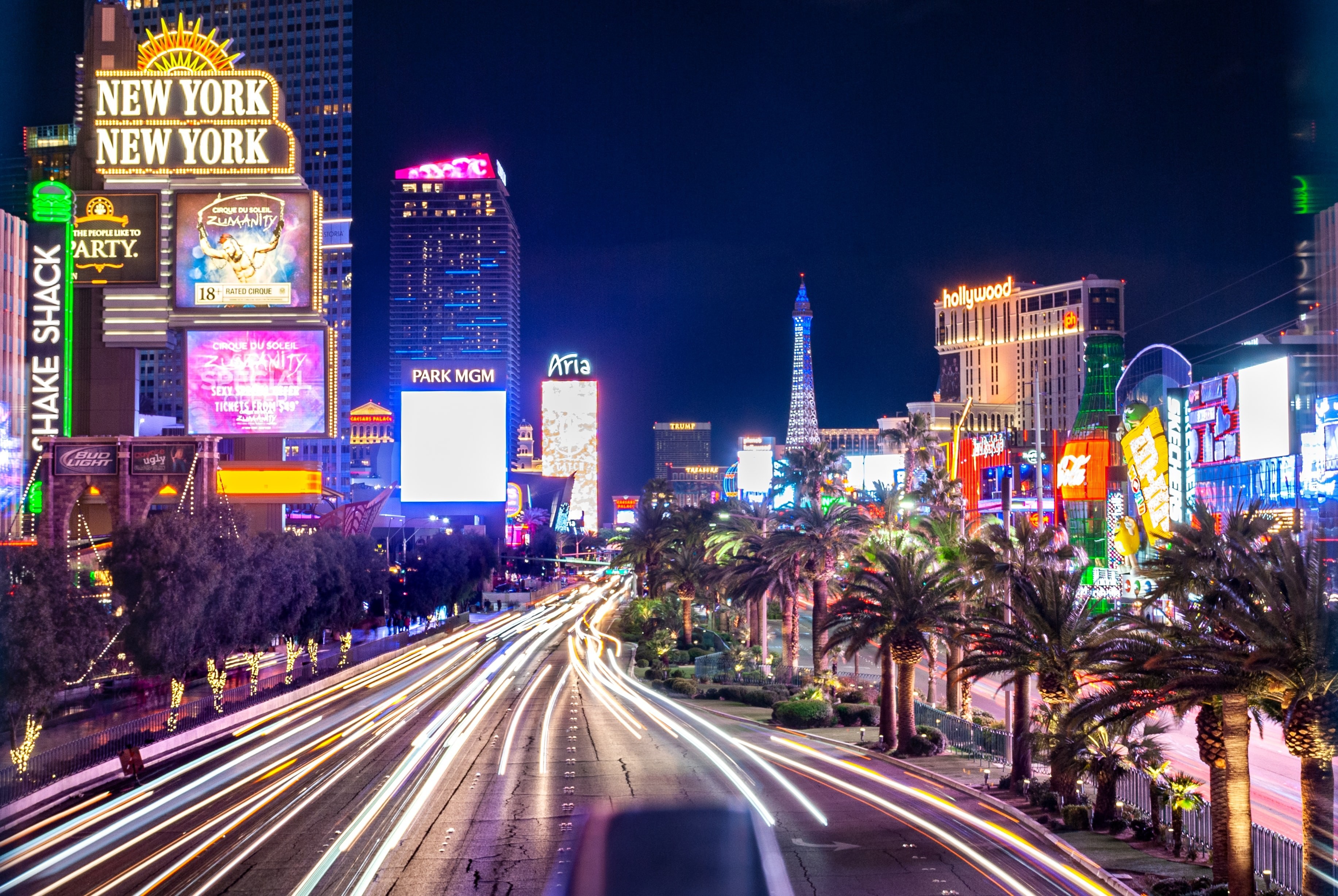 Usa las vegas night