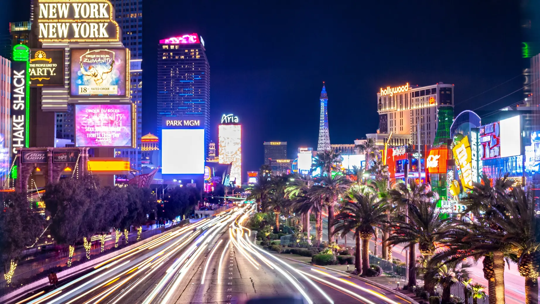 Usa las vegas night