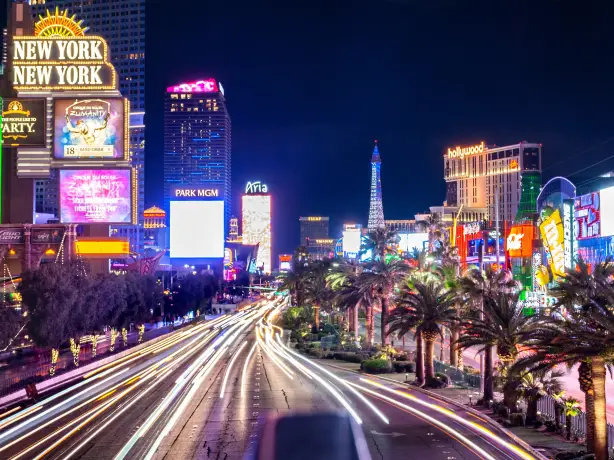 Usa las vegas night