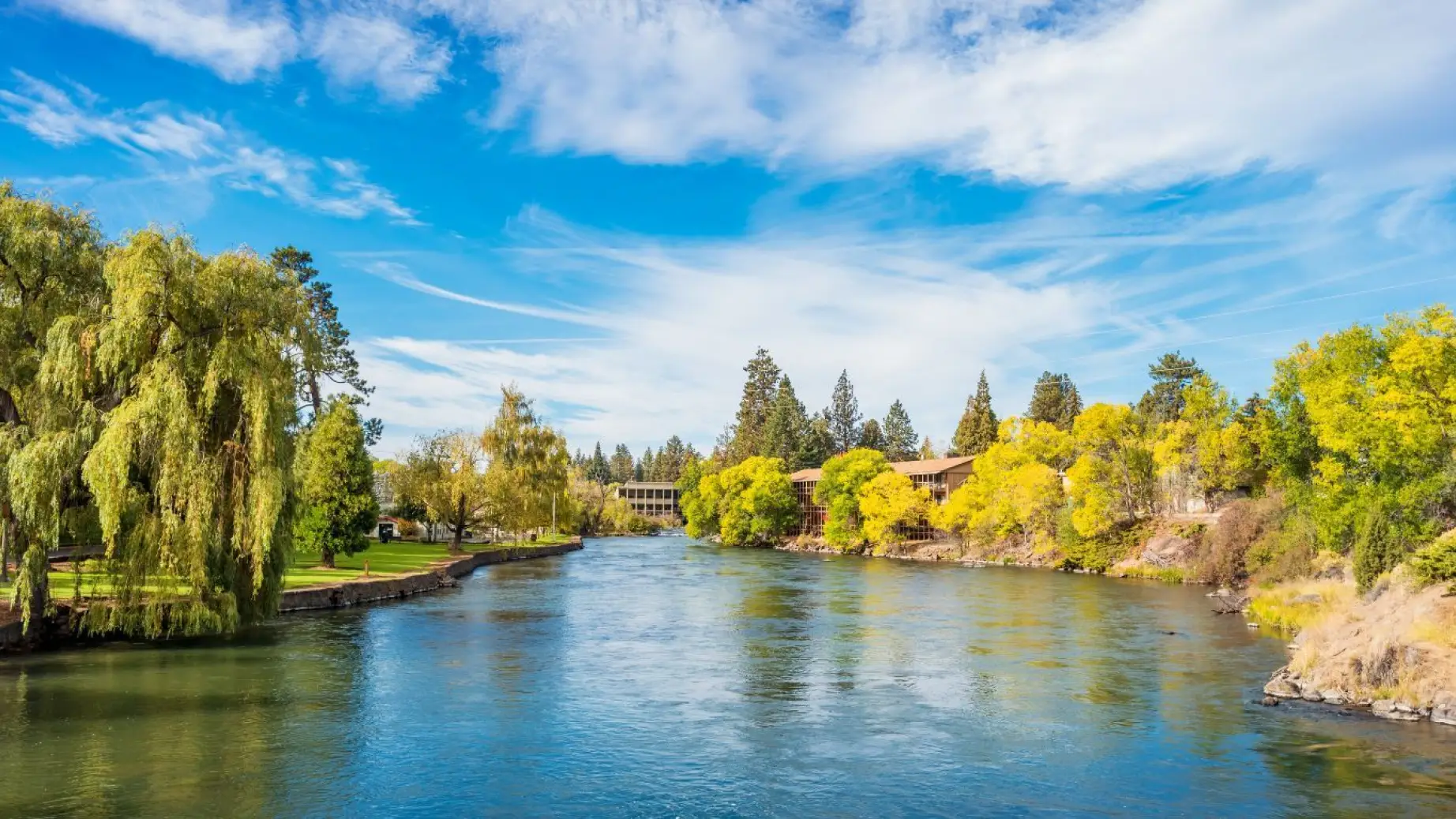US Oregon Bend fall foliage