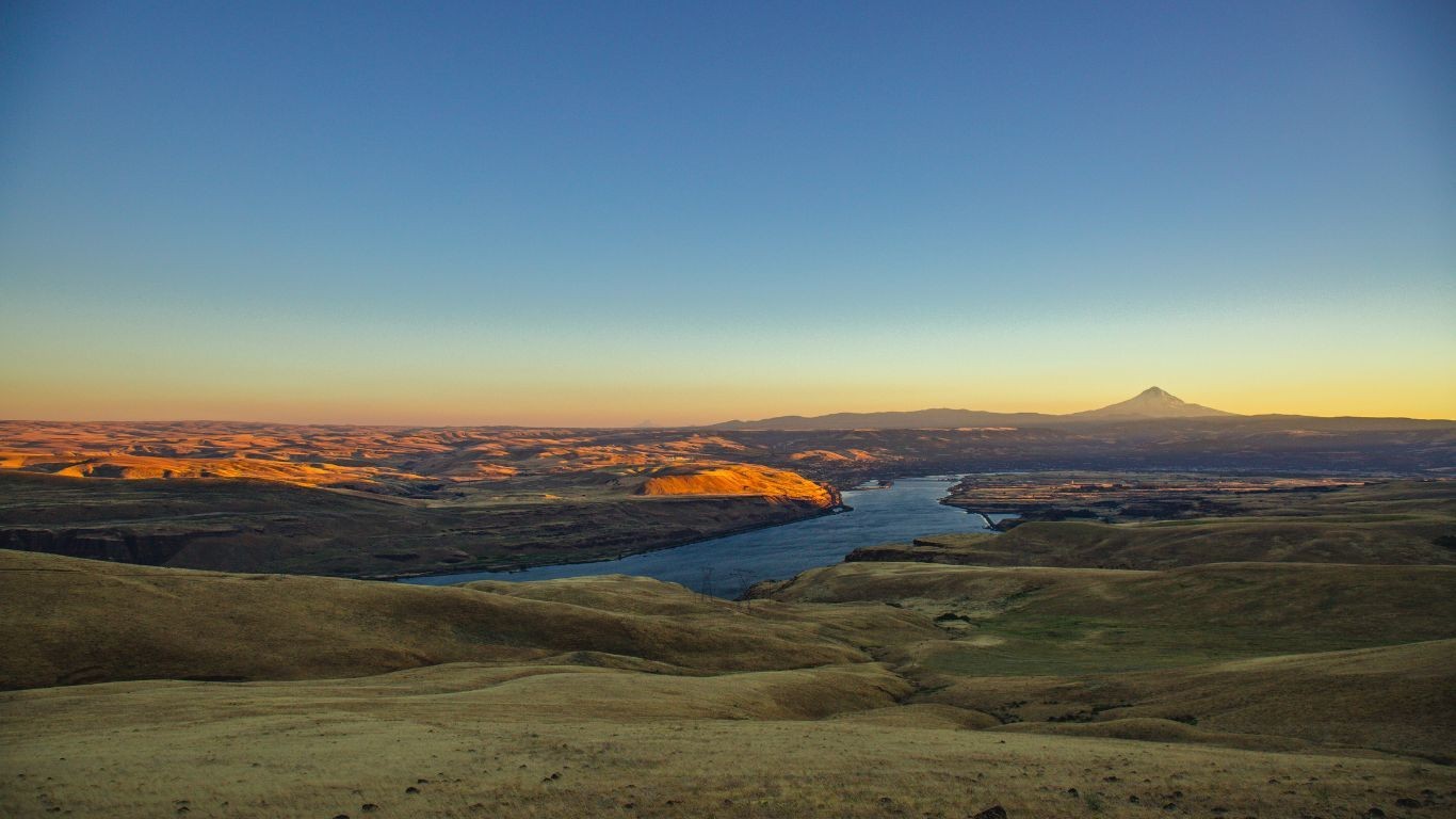 US Oregon Mount Hood Columbia River Gorge