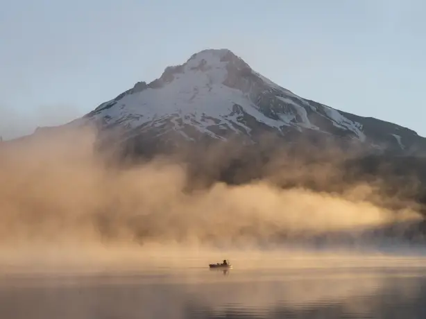 US Oregon Mount Hood boat
