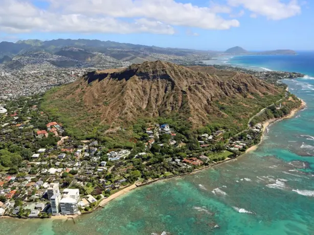 US Honolulu Oahu Diamond Head