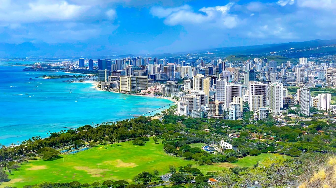 US Honolulu Oahu Wakiki Beach
