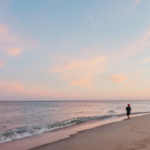 USA New England Massachusetts Nantucket Island fishing