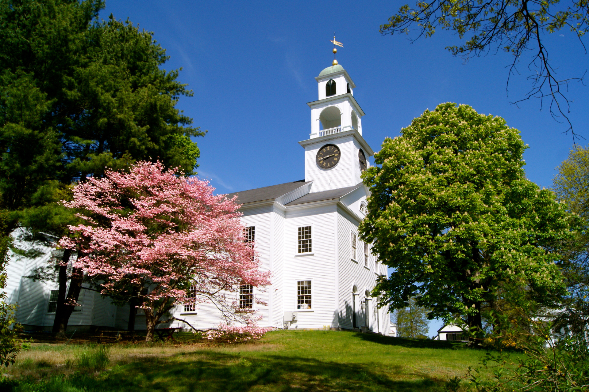 USA New England spring