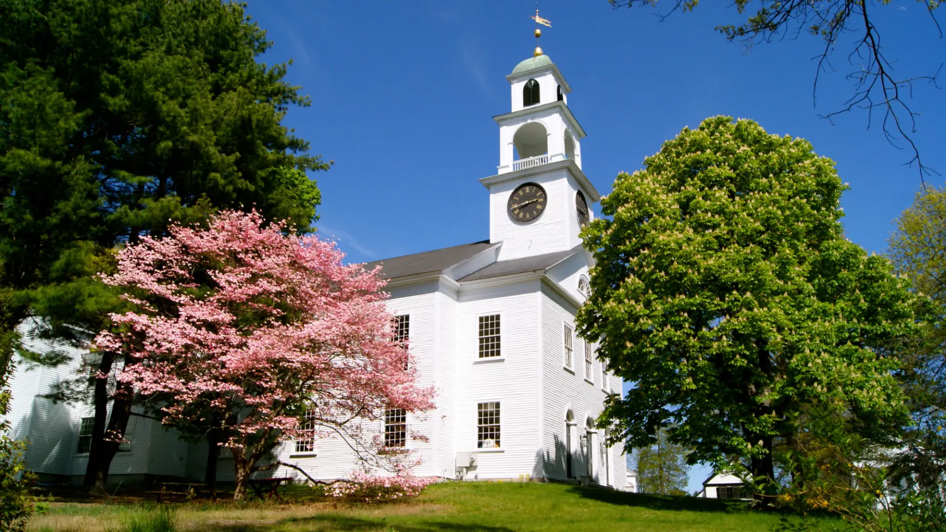 USA New England spring