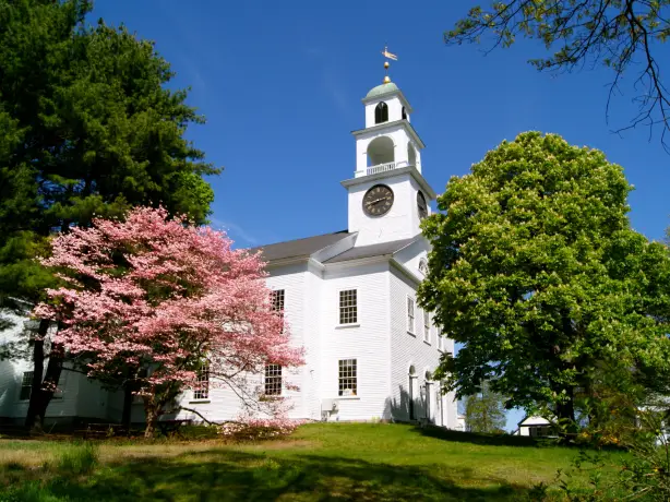 USA New England spring