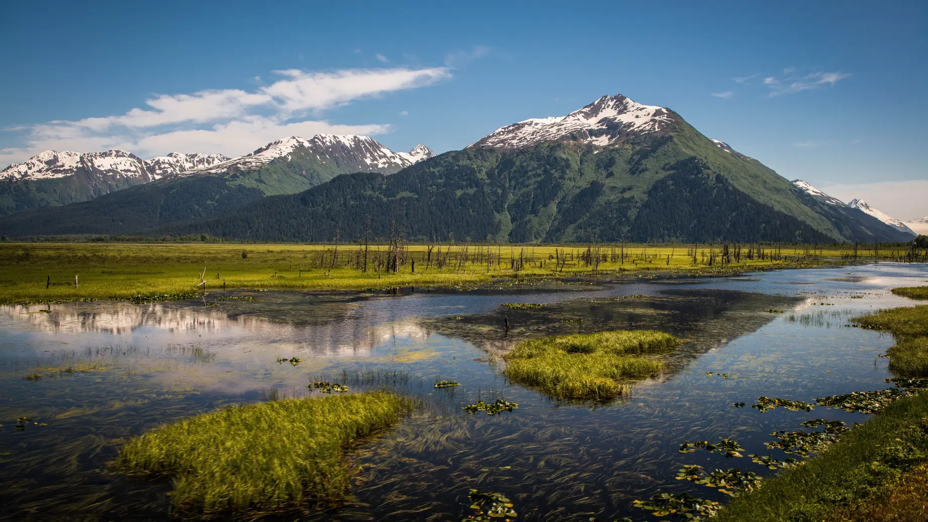 Alaska mountain landscape
