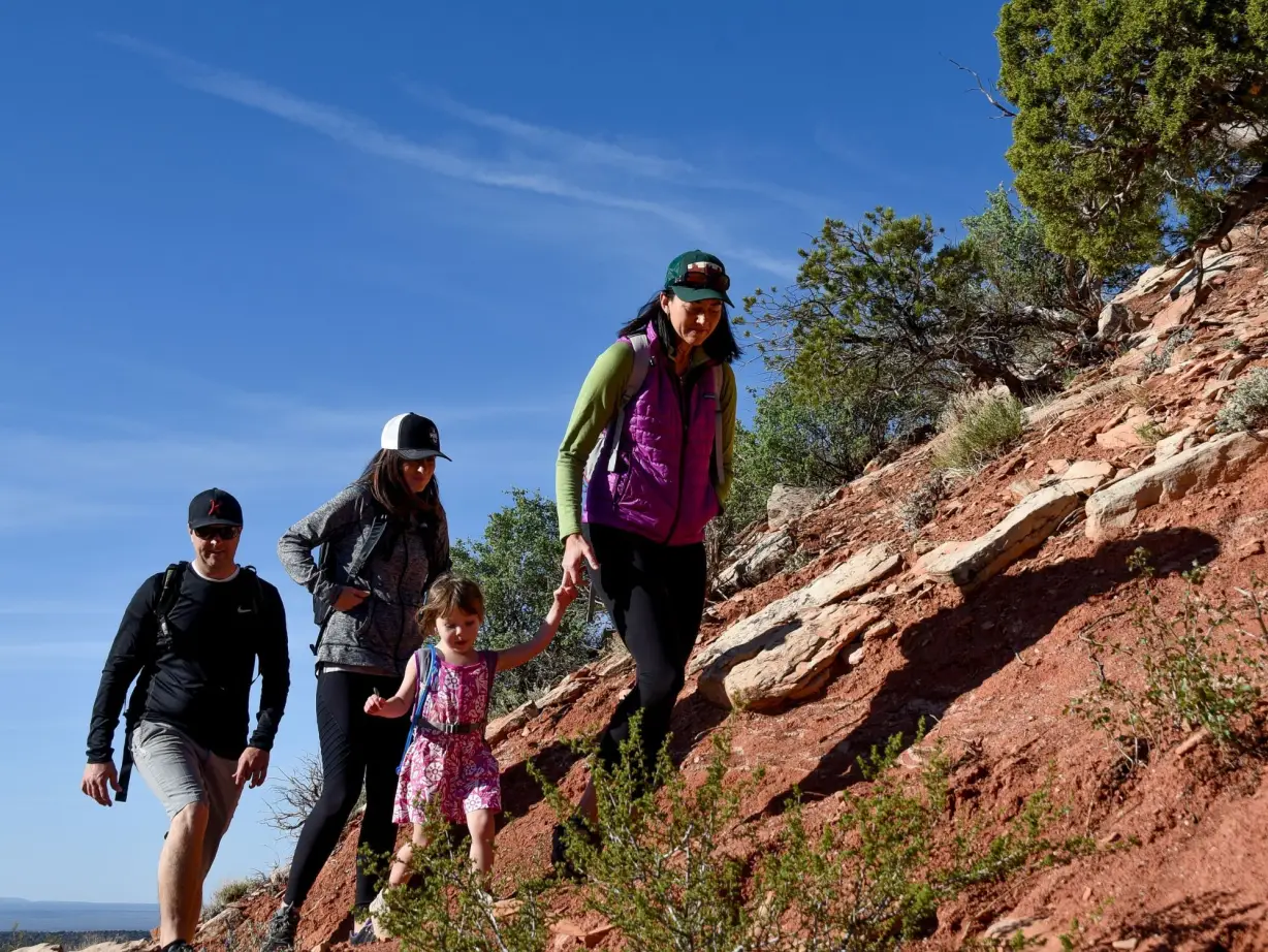 USA Utah Kane County wandern