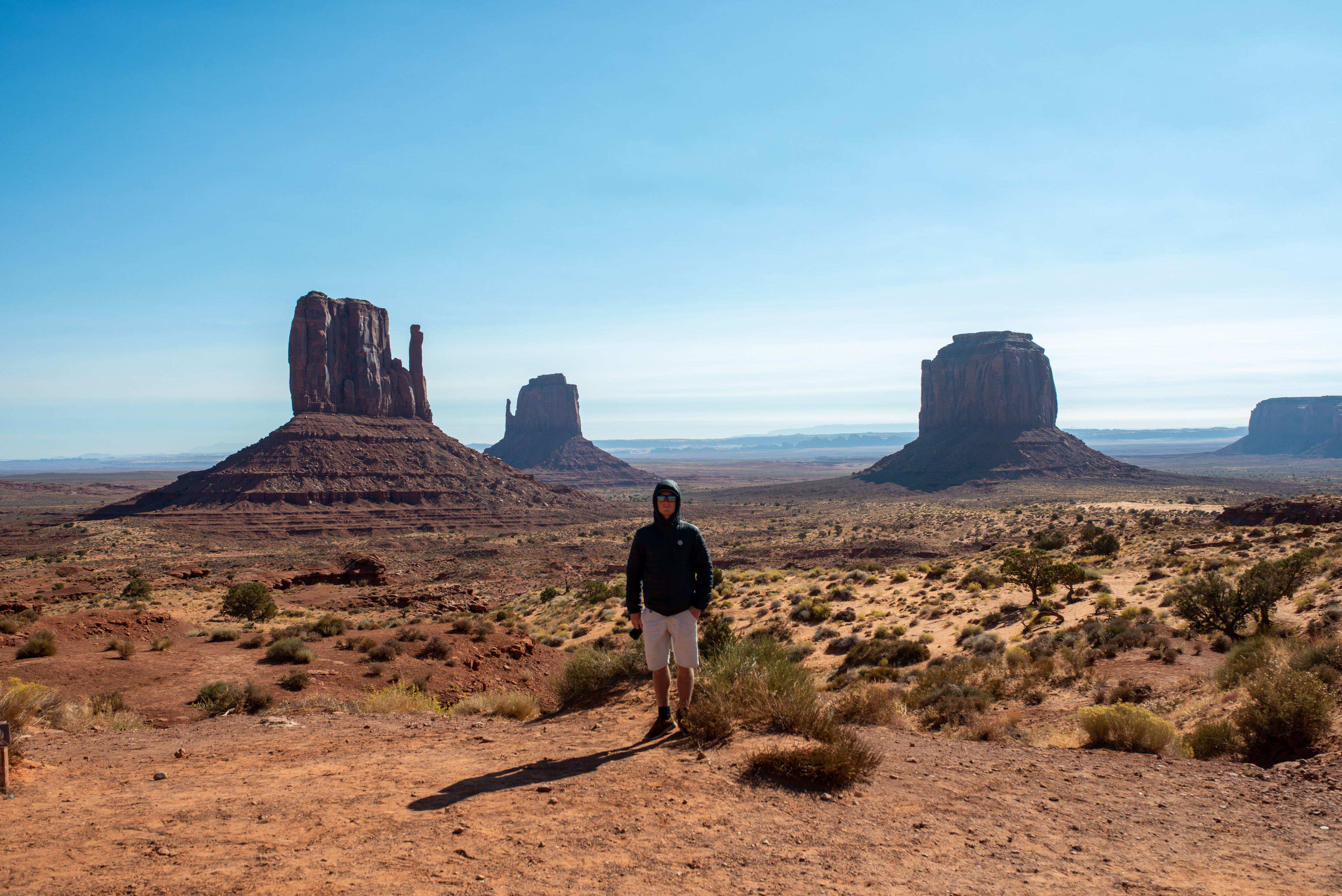 US Arizona Utah Monument Valley landscape