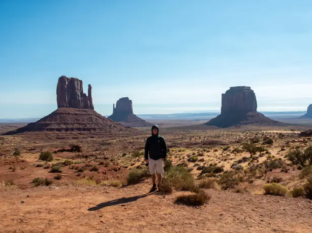 US Arizona Utah Monument Valley landscape