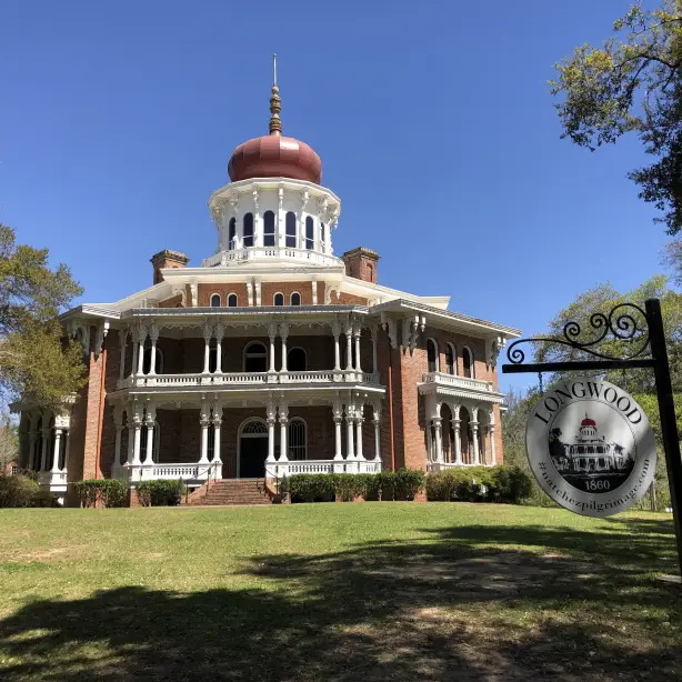 US Mississippi Natchez Longwood Historic antebellum outside2