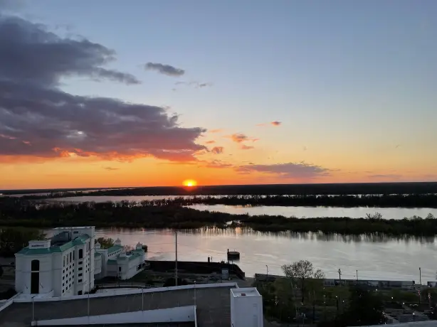 USA Mississippi Sonnenuntergang