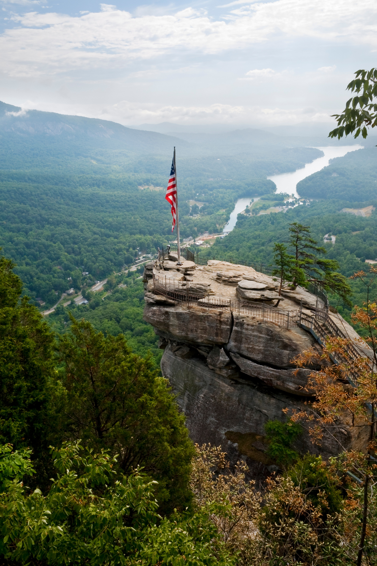 US North Carolina Chimney Rock State Park