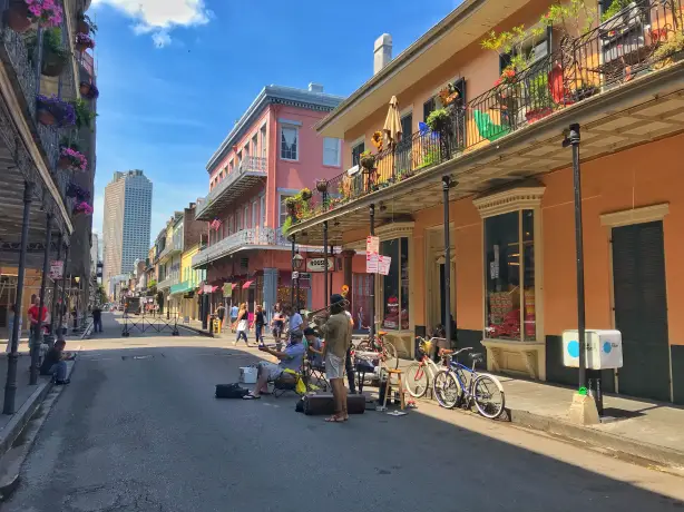 US Louisiana New Orleans streetperformance