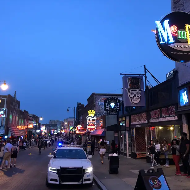 US Tennessee Memphis Beale street