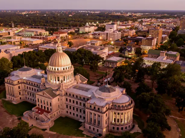 US mississippi jackson capitol